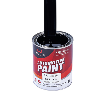 Snel drogen 2K Solid Auto Body Metal Filler Deep Emerald Groen Vlak Zwart 2k Spray Paint 2k Topcoat