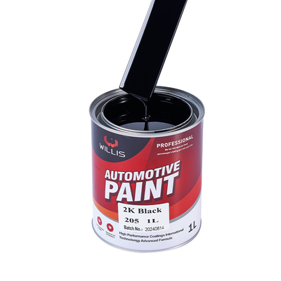 Snel drogen 2K Solid Auto Body Metal Filler Deep Emerald Groen Vlak Zwart 2k Spray Paint 2k Topcoat