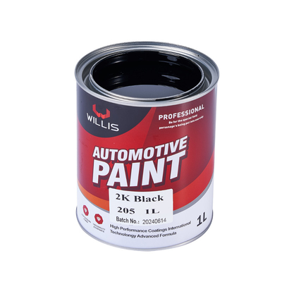 Snel drogen 2K Solid Auto Body Metal Filler Deep Emerald Groen Vlak Zwart 2k Spray Paint 2k Topcoat