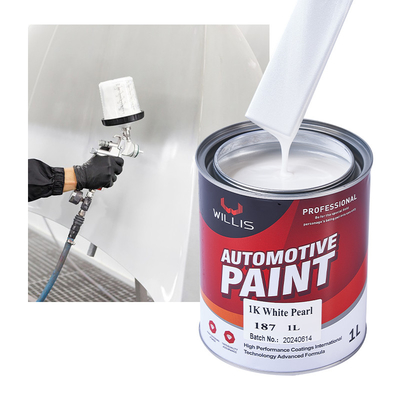 Acryl Flash Clear Pearl Automotive Paint High Solid Quick Dry Pearl White Car Paint Acryl lak verf