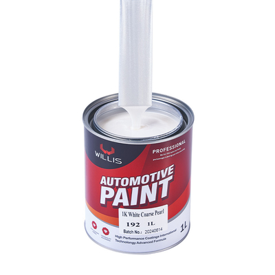 OEM 1K Metallic Pigment White Pearl Automotive Paint Auto verf Verdunner Verf Topcoat