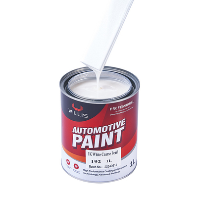 OEM 1K Metallic Pigment White Pearl Automotive Paint Auto verf Verdunner Verf Topcoat