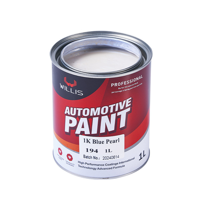 Standaard 1K Basecoat Metalen Pigment Pearl Automotive Verf Spray Auto Verf Vloeibare coating Automotive Dunner