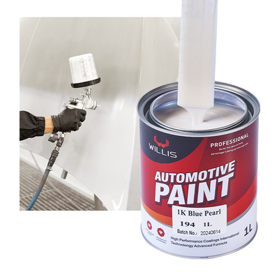 Standaard 1K Basecoat Metalen Pigment Pearl Automotive Verf Spray Auto Verf Vloeibare coating Automotive Dunner