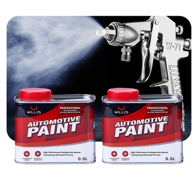 Auto 2k Clear Scratch Repair Industrial Acrylic Paint Hardener 2k Topcoat Car Spray Paints High Gloss Auto Verf