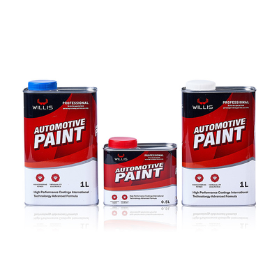 Warm te verkopen Willis anti roest schip metalen Acryl doorzichtige auto verf auto verf verharding hoogglans helder laag