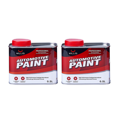 Warm te verkopen Willis anti roest schip metalen Acryl doorzichtige auto verf auto verf verharding hoogglans helder laag