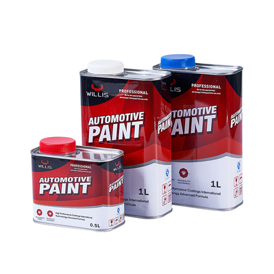 Warm te verkopen Willis anti roest schip metalen Acryl doorzichtige auto verf auto verf verharding hoogglans helder laag