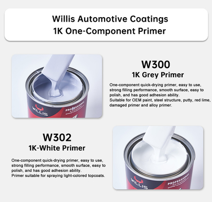 Warm verkoop Wit epoxy automotive primer verf Corrosiebestendige droog slijpen Automotive epoxy verf 2k Epoxy primer