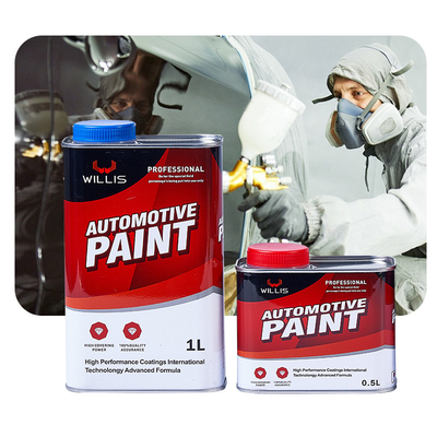 Spiegeleffect Lage viscositeit 2k Automotive Clear Coat Paint Auto Refinish Paint Acrylhars Spray Autoverf