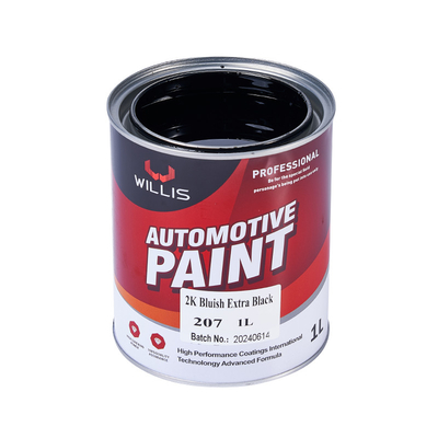 Duurzame epoxy auto acryl verf twee pakketten metalen rood 2K blauw extra zwart acryl auto verf