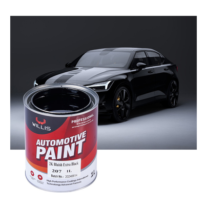 Duurzame epoxy auto acryl verf twee pakketten metalen rood 2K blauw extra zwart acryl auto verf