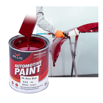 2K Roze Rood 2K Solid Verf Voor Automobiel / Reclame Merk OEM / ODM Geaccepteerde spuit auto verf