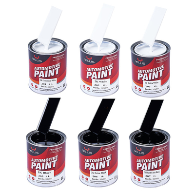 Intermediate 2K Solid Paint Colors For Auto Body Repair Geen kleurverandering Acrylic Color Paint Car Paint Manufacturer