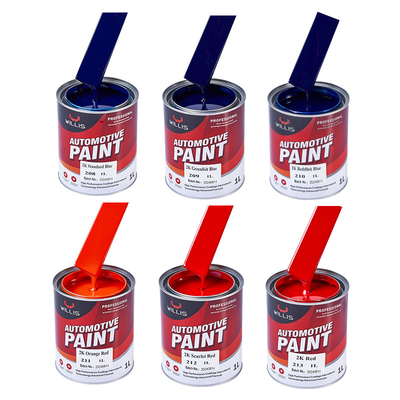 Intermediate 2K Solid Paint Colors For Auto Body Repair Geen kleurverandering Acrylic Color Paint Car Paint Manufacturer