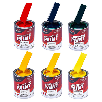 Intermediate 2K Solid Paint Colors For Auto Body Repair Geen kleurverandering Acrylic Color Paint Car Paint Manufacturer