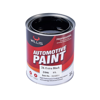 Voertuig Touch Up Oranje Rood Groen 2K Vaste verf 2K Extra Zwart Acrylverf Vloeibare coating Automobielverf