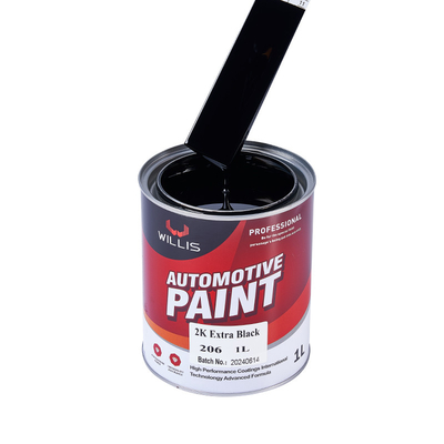 Voertuig Touch Up Oranje Rood Groen 2K Vaste verf 2K Extra Zwart Acrylverf Vloeibare coating Automobielverf