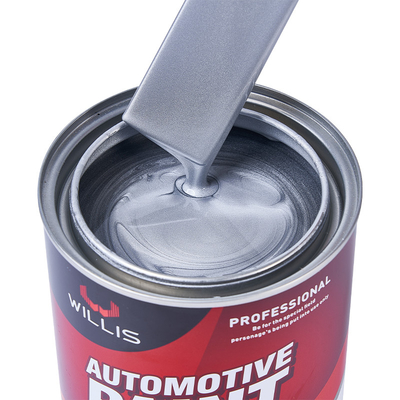 Gemengd blauw glanzend zilver metalen automobielverf hittebestendig verstelbare grootte acryllak sprayverf