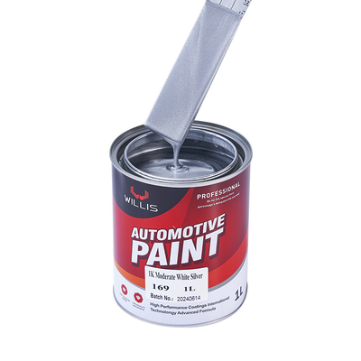 Afwerking Sparking Silver Metallic Automotive Paint Powder Coating 1K Basecoat, acryllak sprayverf, auto auto verf