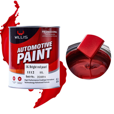 Metalen emmer 1k Primer Pearl White Auto Verf Weerbestendige Voor billboards, Vloeibare coating, Automotive auto verf