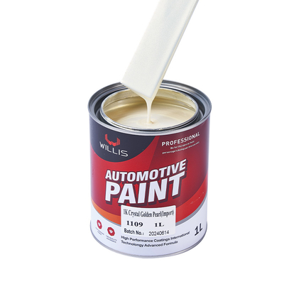 Crystal White Pearl Automotive Paint Strong Adhesion Acryl grondstof, auto auto verf,metalen automotive verf