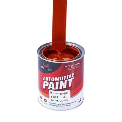 Niet giftig Midnight Blue Pearl Auto Verf, Liquid Rustoleum Automotive Verf, 2K / 1K Kleurverf, 1K Pearl Verf