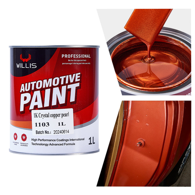 Niet giftig Midnight Blue Pearl Auto Verf, Liquid Rustoleum Automotive Verf, 2K / 1K Kleurverf, 1K Pearl Verf