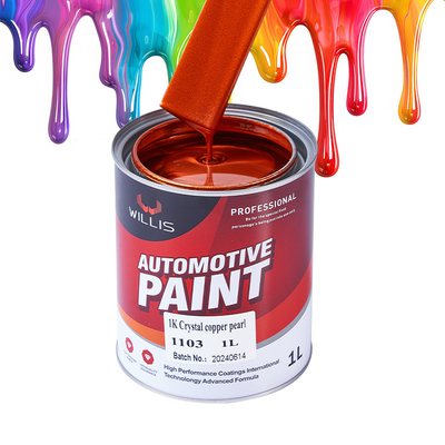Niet giftig Midnight Blue Pearl Auto Verf, Liquid Rustoleum Automotive Verf, 2K / 1K Kleurverf, 1K Pearl Verf