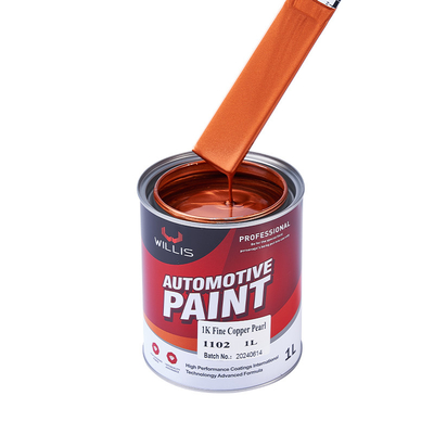 Chemische weerstand Acrylische lak verf, Duurzame parel verf kleuren voor auto's, 2K / 1K kleur verf, 1K kristal parel