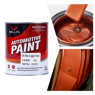 Chemische weerstand Acrylische lak verf, Duurzame parel verf kleuren voor auto's, 2K / 1K kleur verf, 1K kristal parel
