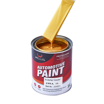 1K Pearl Car Paint voor aanpasbare vloeibare coating in Golden Pearl Green Phase