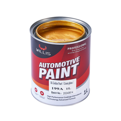 1K Pearl Car Paint voor aanpasbare vloeibare coating in Golden Pearl Green Phase
