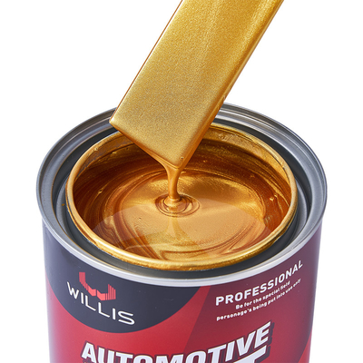 1K Pearl Car Paint voor aanpasbare vloeibare coating in Golden Pearl Green Phase