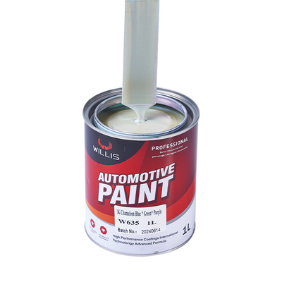 Aanpasbare meerkleurige parelverf 1K acryl automotive verf voor Willis Car OEM / ODM-diensten