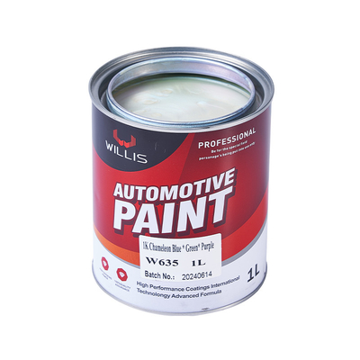 Aanpasbare meerkleurige parelverf 1K acryl automotive verf voor Willis Car OEM / ODM-diensten