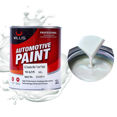Aanpasbare meerkleurige parelverf 1K acryl automotive verf voor Willis Car OEM / ODM-diensten