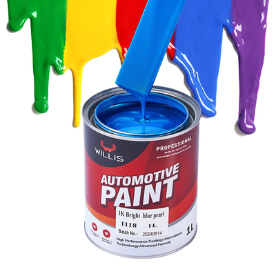 Spray auto verf Vloeibare coating OEM beschikbaar 1K One Component Acrylic Pearl Verf Automotive Dunner Factory Supply