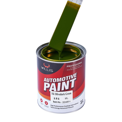 De aanraking op 1K-de Metaal Hoge Kleur van de Autoverf polijst Acryl Hoofd Grondstof