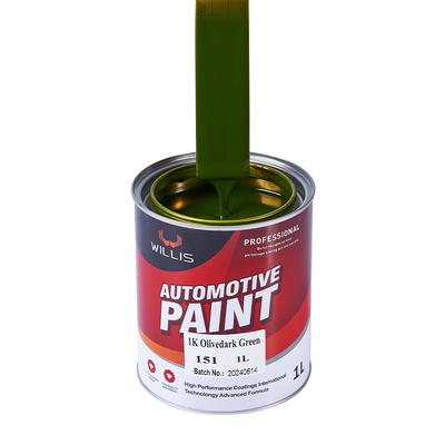 De aanraking op 1K-de Metaal Hoge Kleur van de Autoverf polijst Acryl Hoofd Grondstof