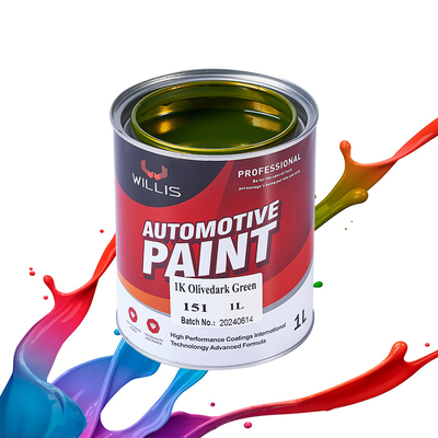 De aanraking op 1K-de Metaal Hoge Kleur van de Autoverf polijst Acryl Hoofd Grondstof
