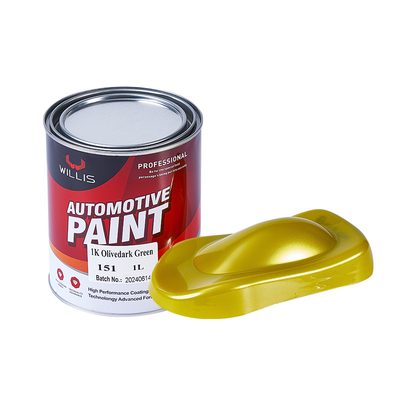 De aanraking op 1K-de Metaal Hoge Kleur van de Autoverf polijst Acryl Hoofd Grondstof
