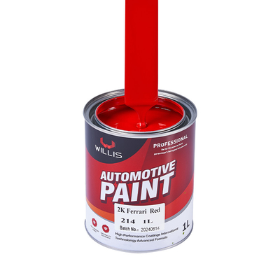 Stoere Rode Kleuren Ferrari Rood 2k Metalen Auto Verf Auto Refinish Auto Restauratie