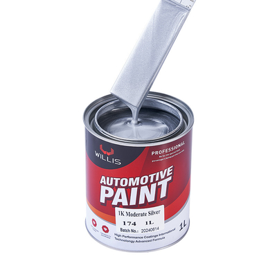 Sneldroge vloeibare coating 1K gematigd metalen zilveren autoverf