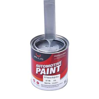 1K Poedercoating Zilveren Kleur Autospray Verf Twee jaar houdbaarheid