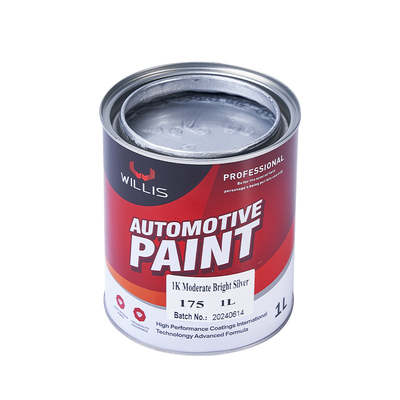 1K Poedercoating Zilveren Kleur Autospray Verf Twee jaar houdbaarheid