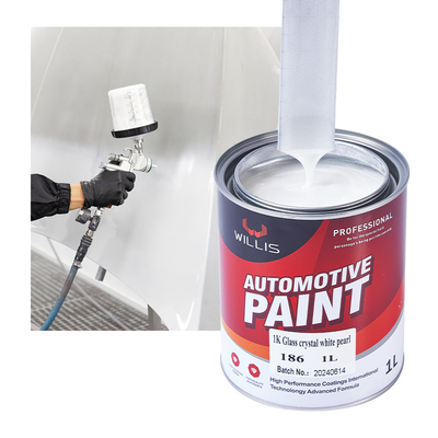 Auto Refinish Meerdere kleuren Acrylische lak Metalen Pearl Wit Verf Autospray