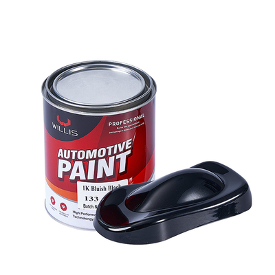 Zwart / puur wit / citroen geel Vaste acryl autospreeuwverf