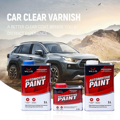 Auto Refinish Automotive Clear Coat Verf Aanpasbaar Matte Afwerking Met Glanzende Afwerking En Transparante Look