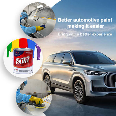 Snel drogen 2K Solid Auto Body Metal Filler Deep Emerald Groen Vlak Zwart 2k Spray Paint 2k Topcoat